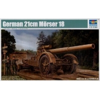 002314 1/35 German 21cm Morser 18 Heavy Artillery Gun